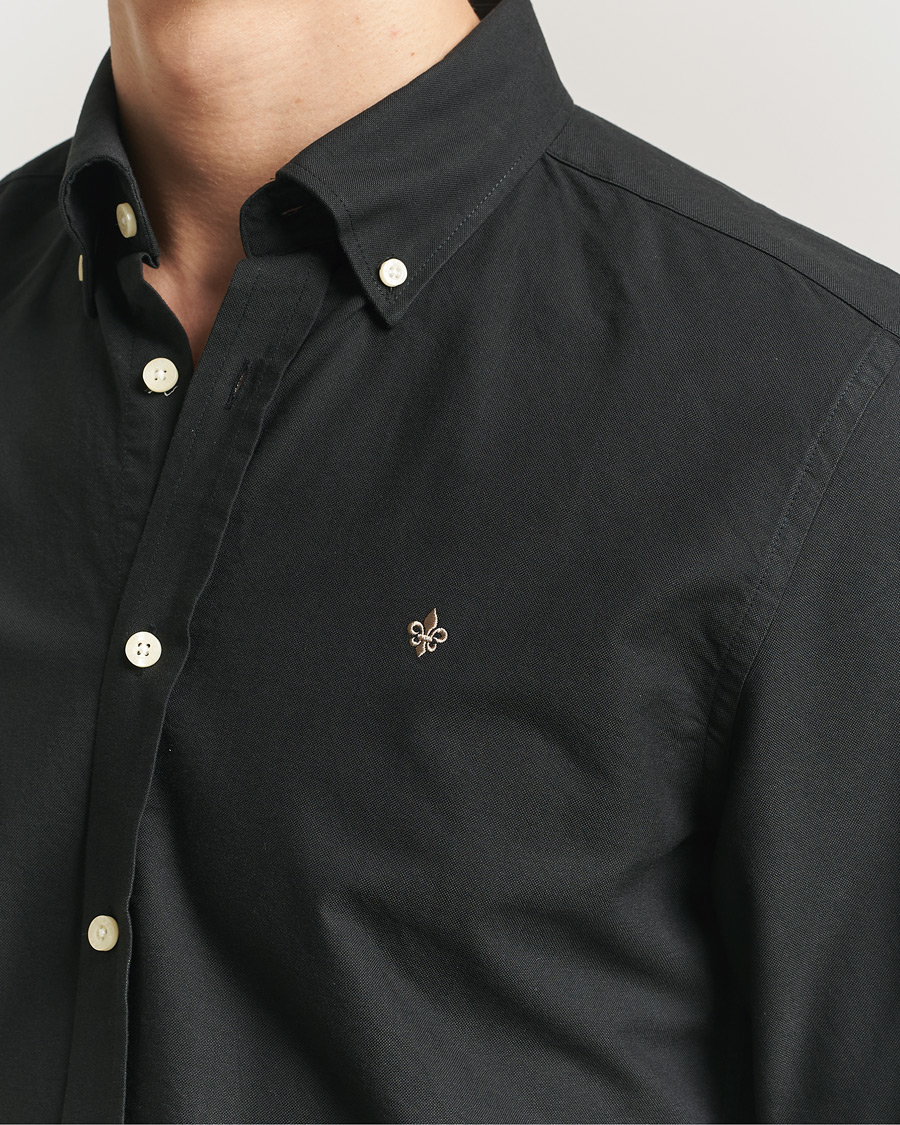 Hombres | Camisas | Morris | Douglas Oxford Shirt Black