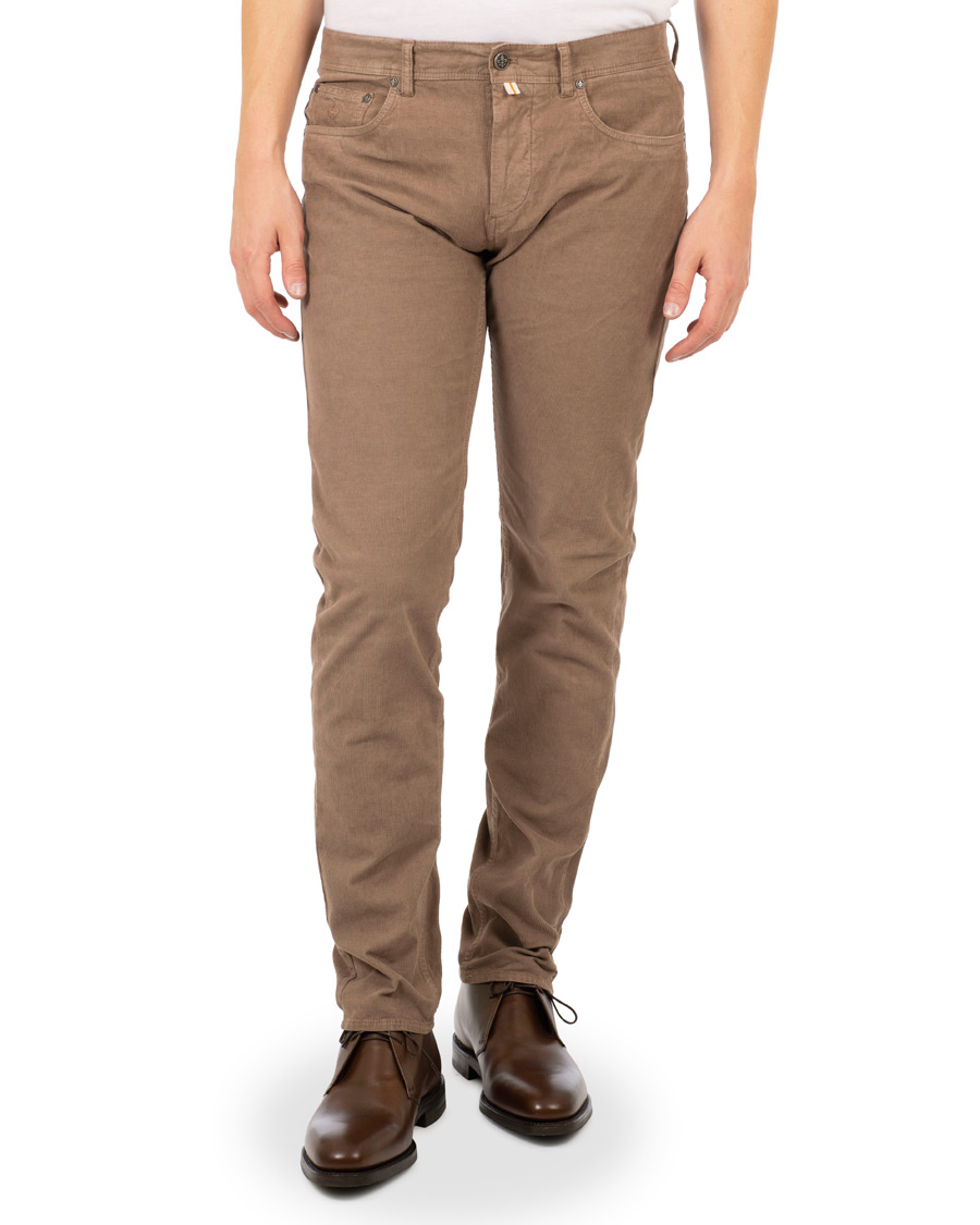 Hombres | Pantalones | Morris | James Corduroy Jeans Brown