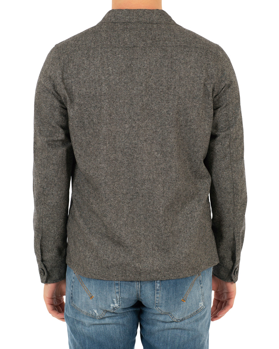 Hombres | Abrigos y chaquetas | Oscar Jacobson | Helge Shirt Jacket Salt & Pepper