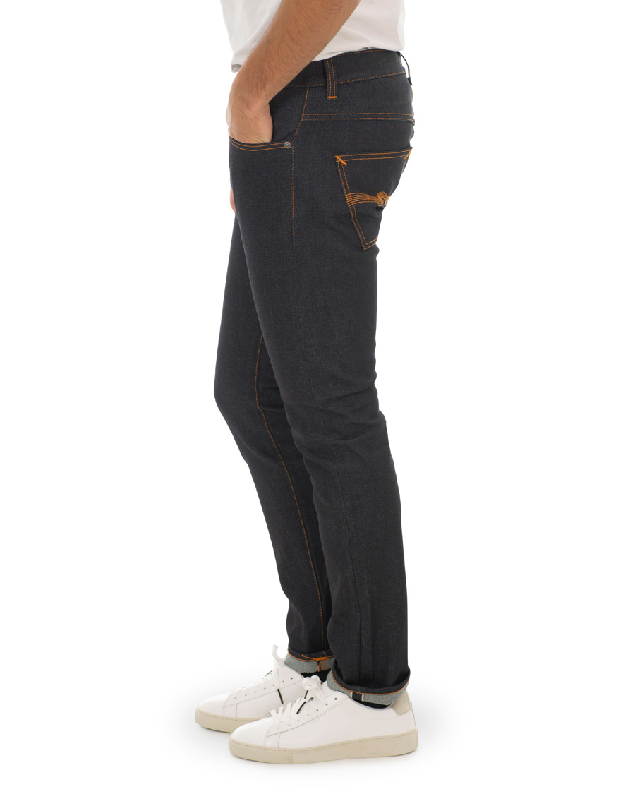Hombres | Vaqueros | Nudie Jeans | Lean Dean Organic Jeans Dry Japanese Selvedge