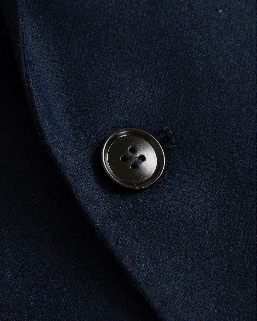 Hombres | Blazers | Tiger of Sweden | Jamot Flannel Patch Pocket Blazer Navy