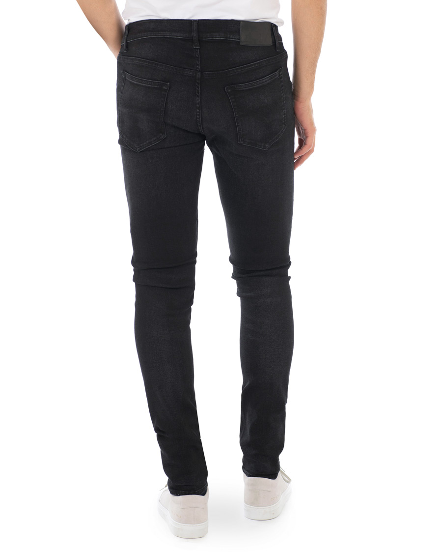 Hombres | Vaqueros | Tiger of Sweden Jeans | Slim Gray Stretch Jeans Washed Black