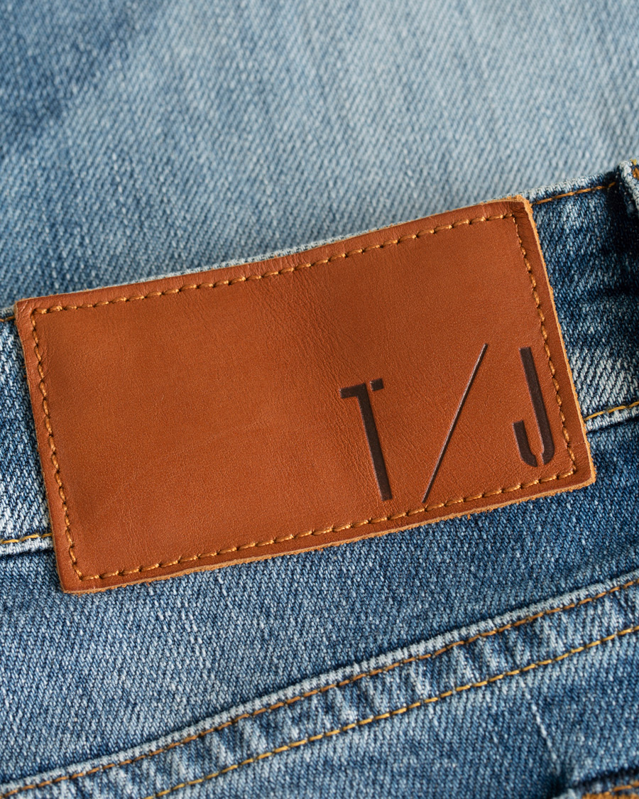 Hombres | Vaqueros | Tiger of Sweden Jeans | Straight Lone Stretch Jeans Mid Blue