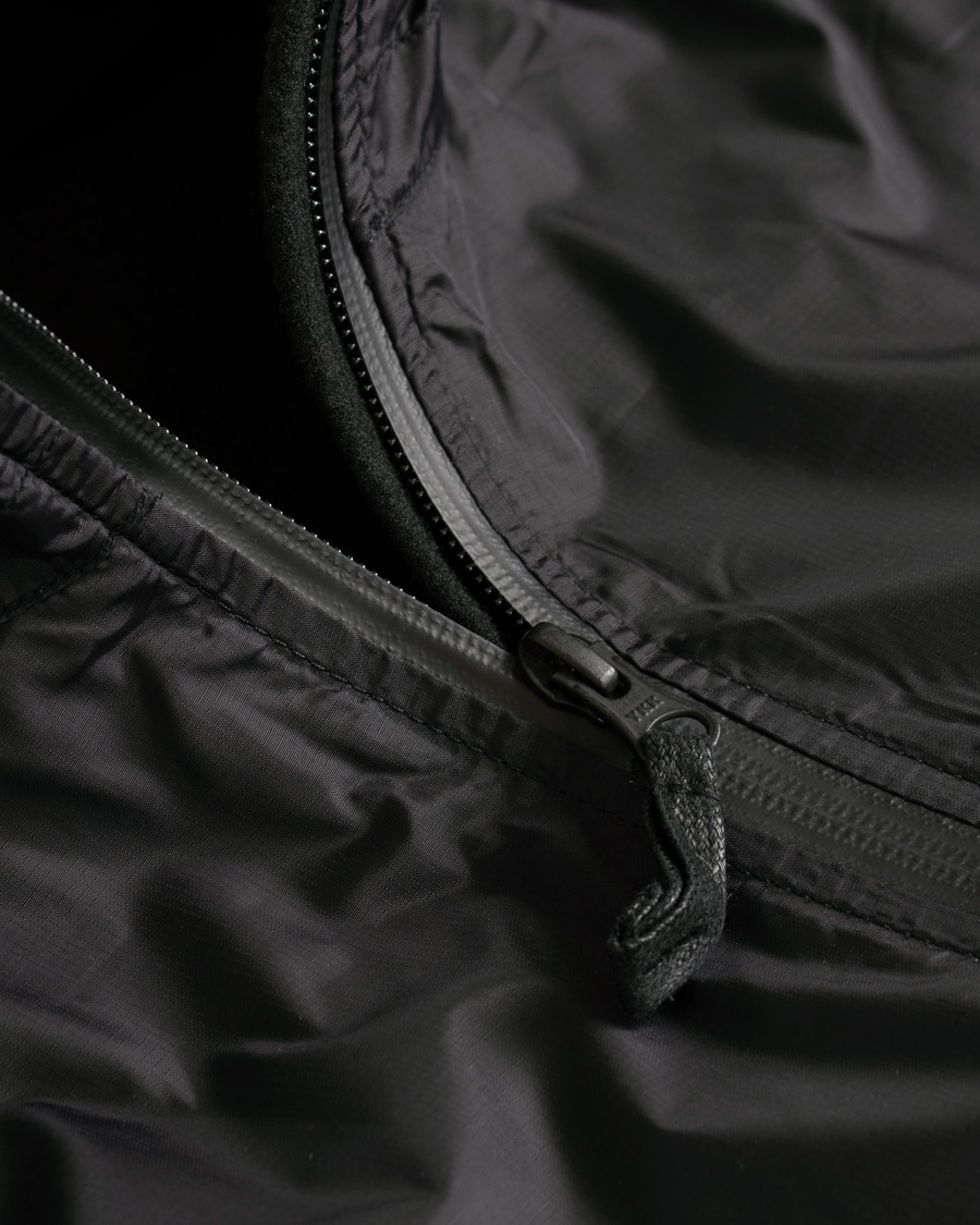 Hombres | Abrigos y chaquetas | Fred Perry | Half Zip Hooded Jacket Black