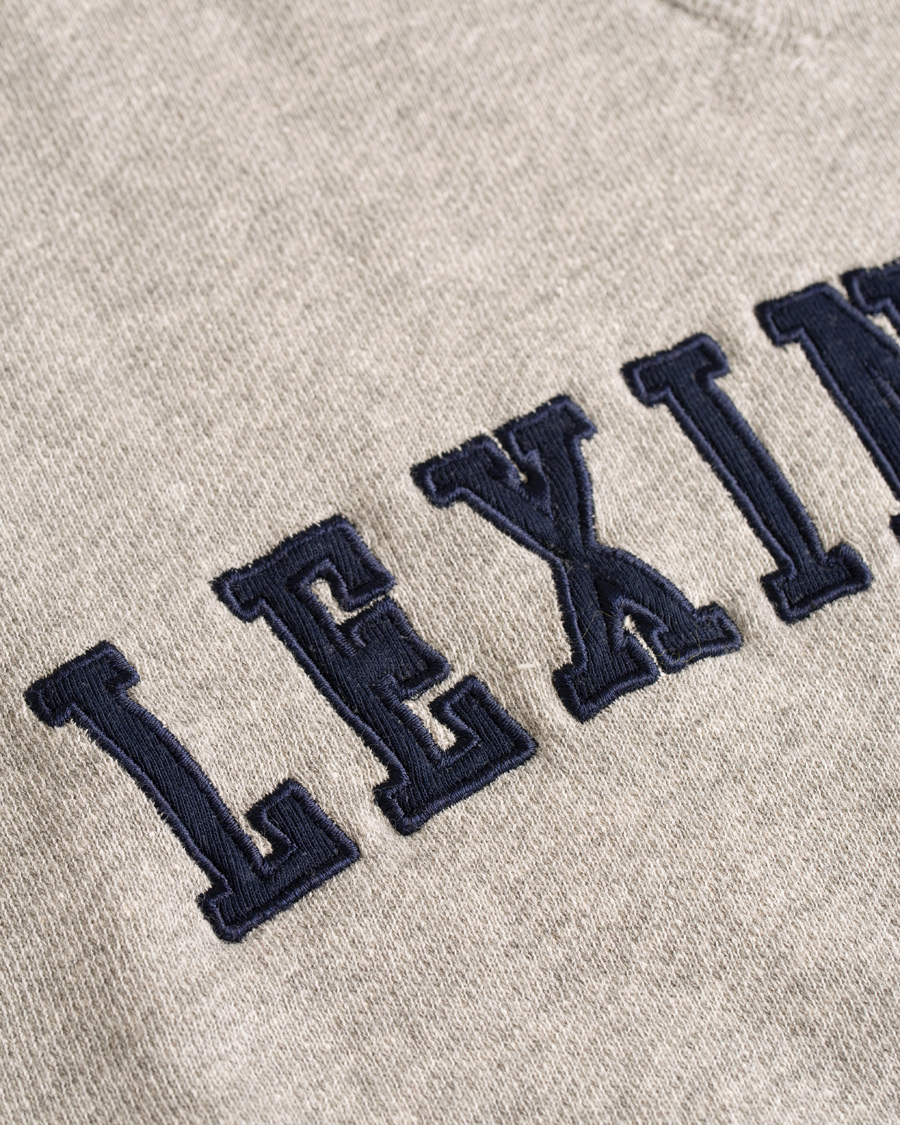 Hombres | Jerséis y prendas de punto | Lexington | Lucas Sweatshirt Heather Grey Melange