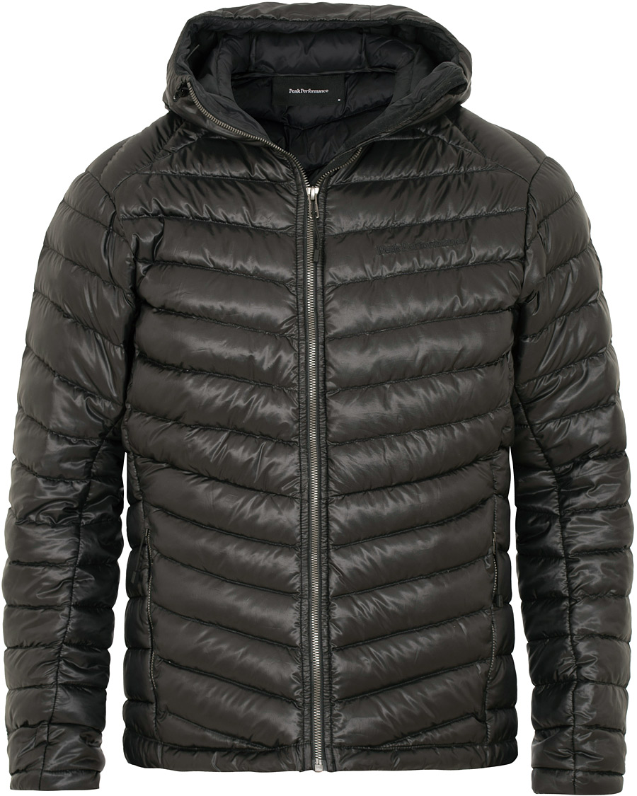 Hombres | Abrigos y chaquetas | Peak Performance | Ice Down Hooded Jacket Black