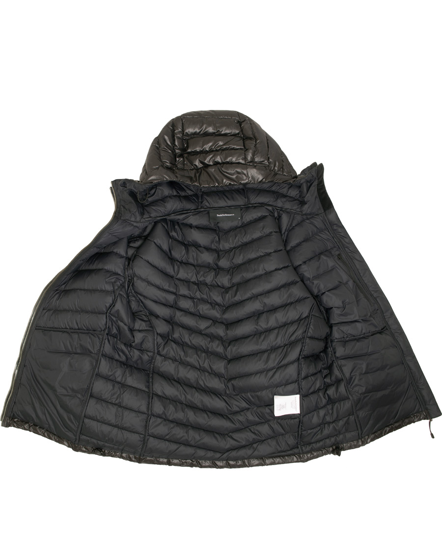 Hombres | Abrigos y chaquetas | Peak Performance | Ice Down Hooded Jacket Black