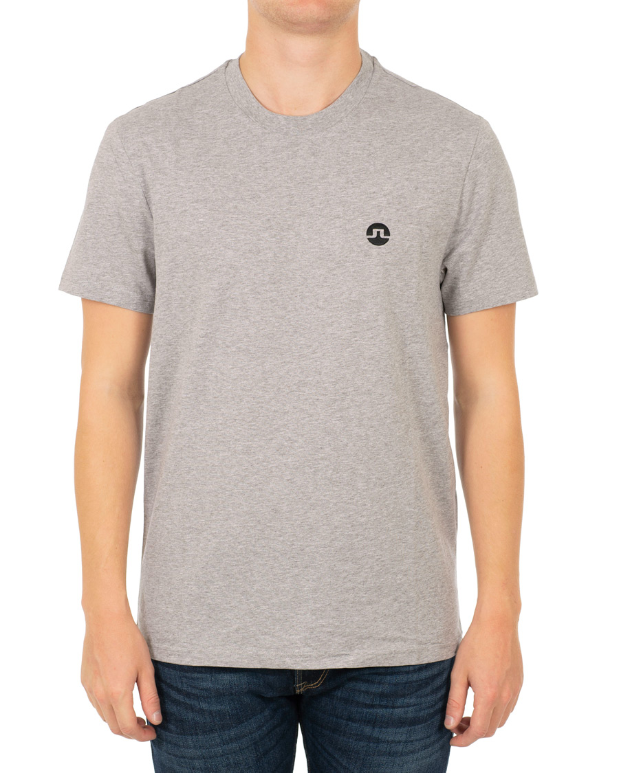 Hombres | Camisetas | J.Lindeberg | Bridge Crew Neck Tee Grey