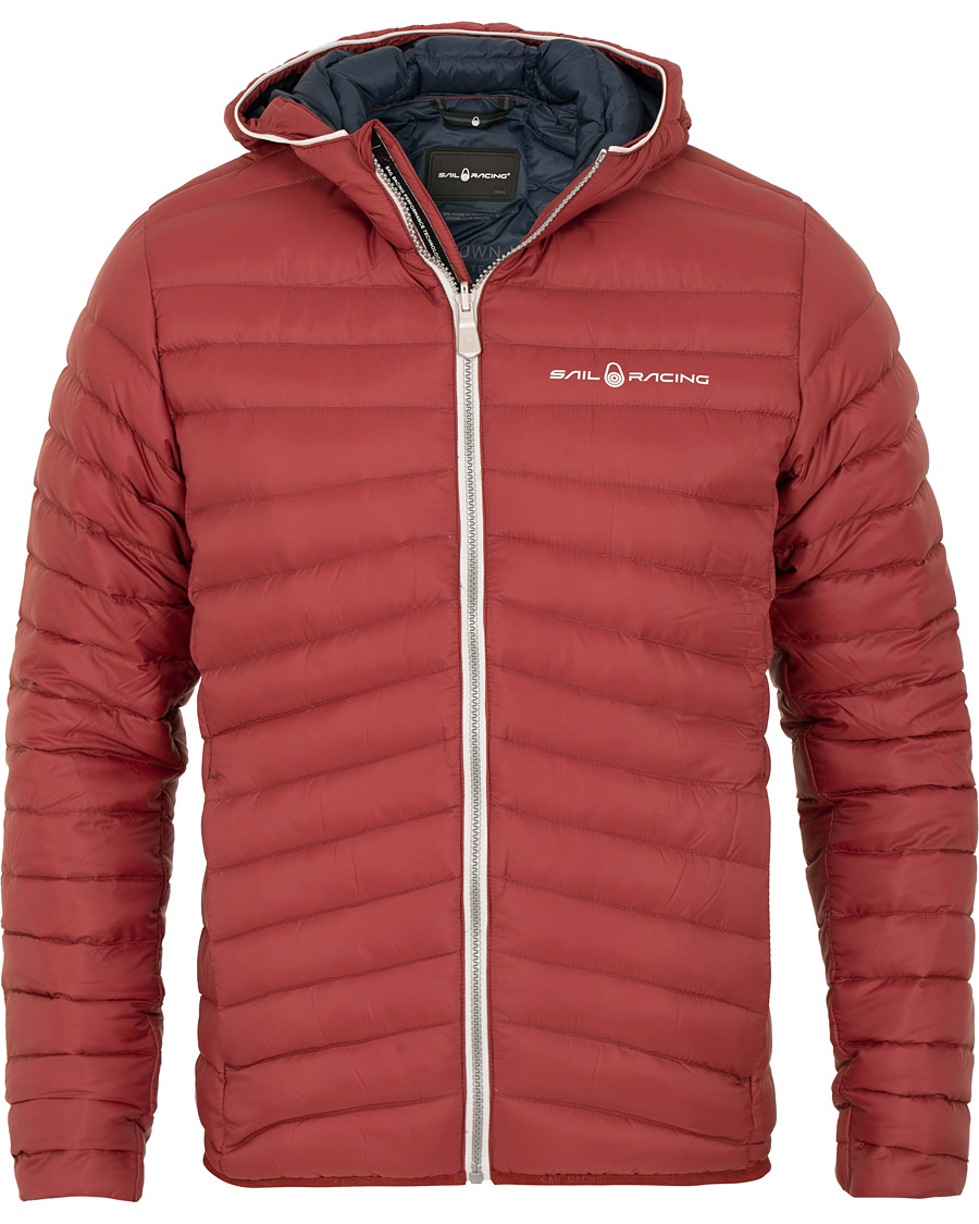 Hombres | Abrigos y chaquetas | Sail Racing | Link Down Hooded Jacket Burgundy Red