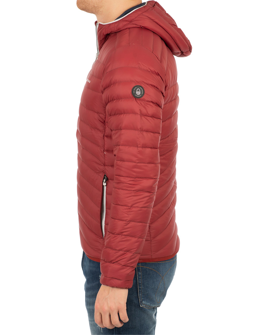 Hombres | Abrigos y chaquetas | Sail Racing | Link Down Hooded Jacket Burgundy Red