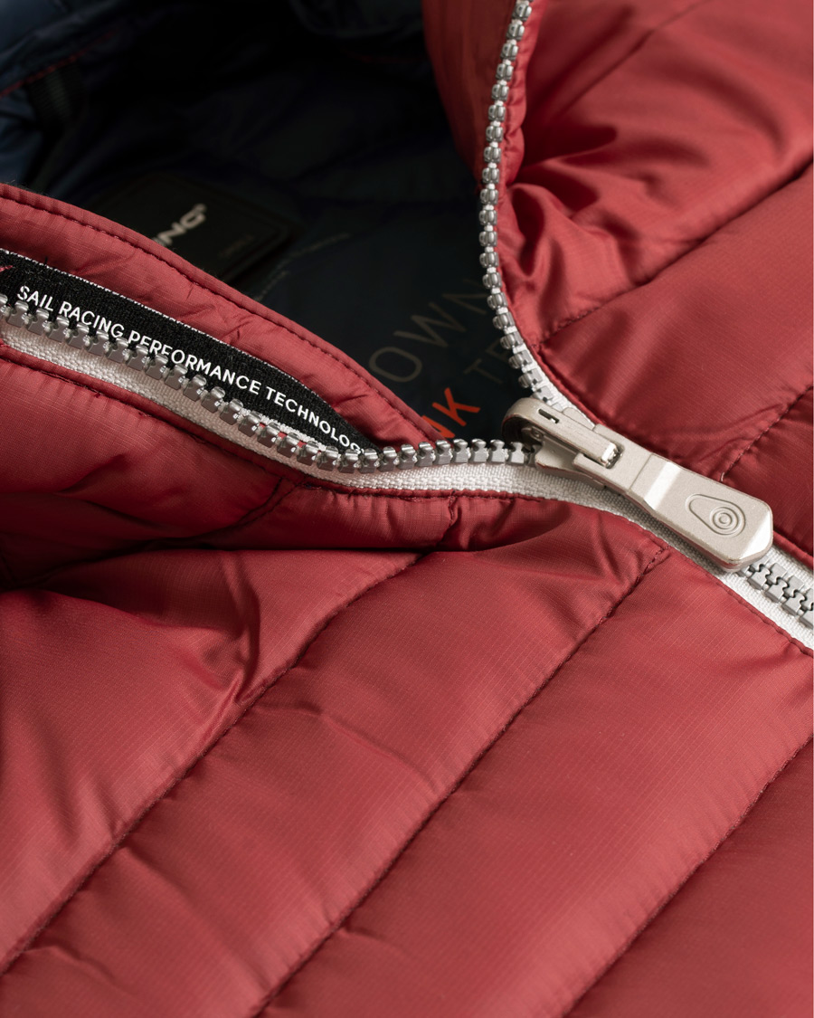 Hombres | Abrigos y chaquetas | Sail Racing | Link Down Hooded Jacket Burgundy Red