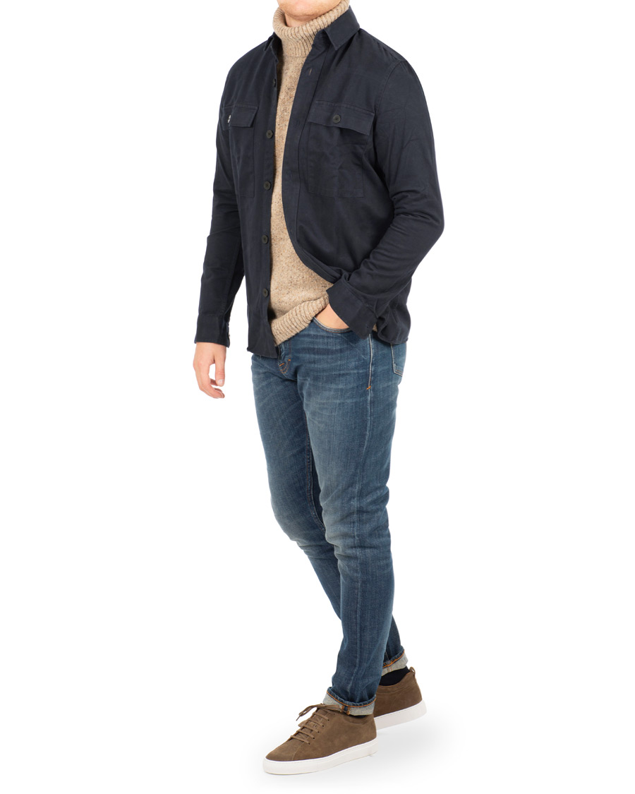 Hombres | C.QP Tarmac Sneaker Chocolate Suede | CQP | C.QP Tarmac Sneaker Chocolate Suede