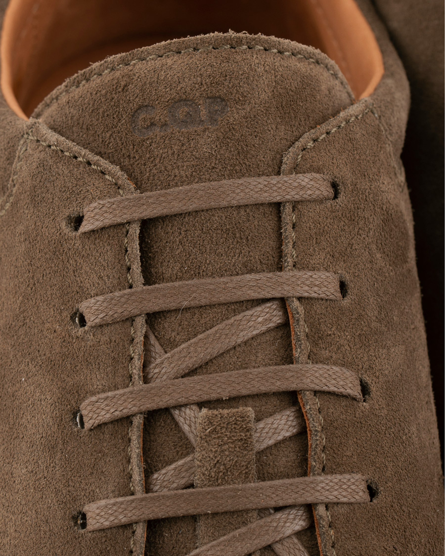 Hombres | C.QP Tarmac Sneaker Chocolate Suede | CQP | C.QP Tarmac Sneaker Chocolate Suede