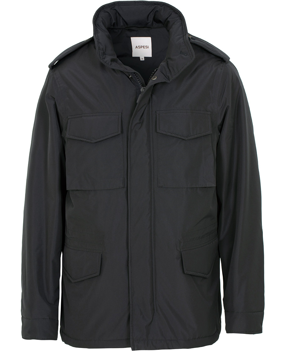 Hombres | Abrigos y chaquetas | Aspesi | New Field Jacket Nylon Navy