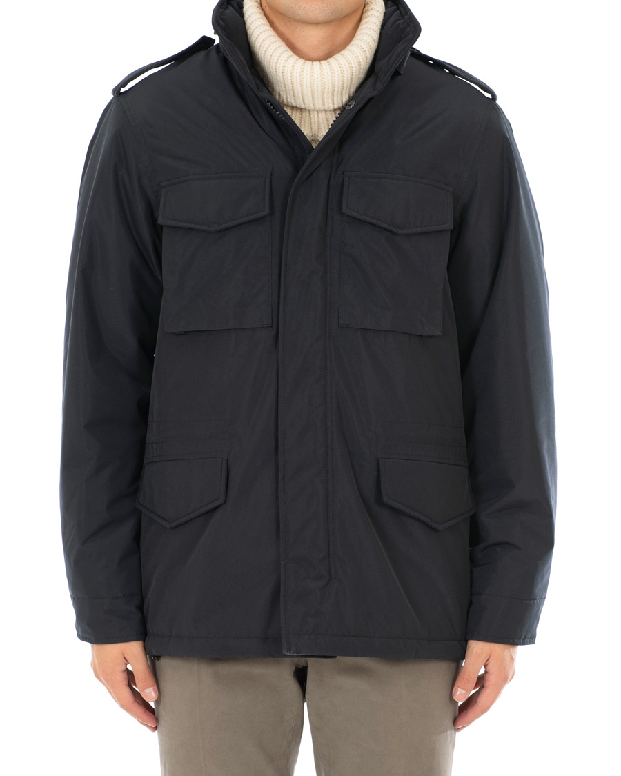 Hombres | Abrigos y chaquetas | Aspesi | New Field Jacket Nylon Navy
