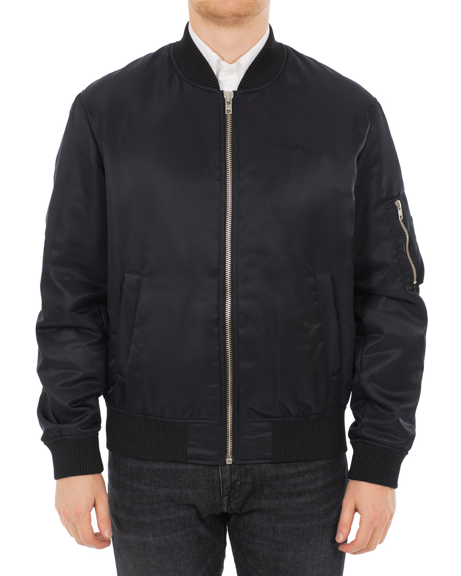 Hombres | Abrigos y chaquetas | KENZO | Nylon Jumping Tiger Bomber Nylon Blue