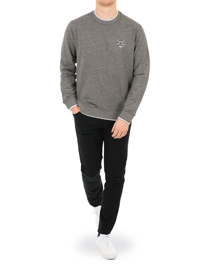 Hombres | Jerséis y prendas de punto | KENZO | Tiger Crest Sweat Grey