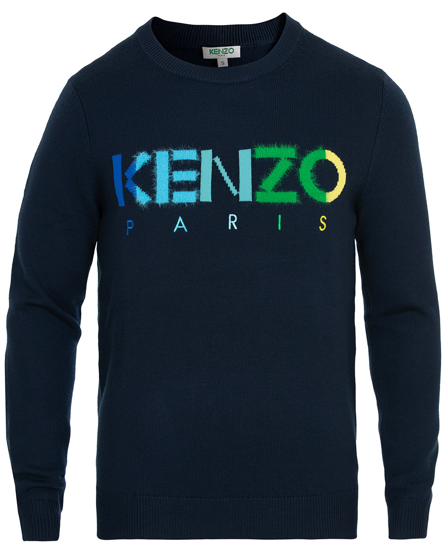 Hombres | Jerséis y prendas de punto | KENZO | Paris Jumper Dark Blue
