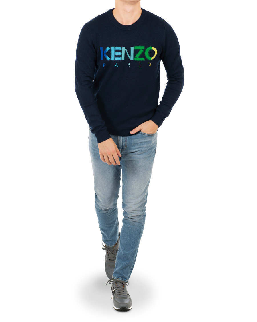Hombres | Jerséis y prendas de punto | KENZO | Paris Jumper Dark Blue