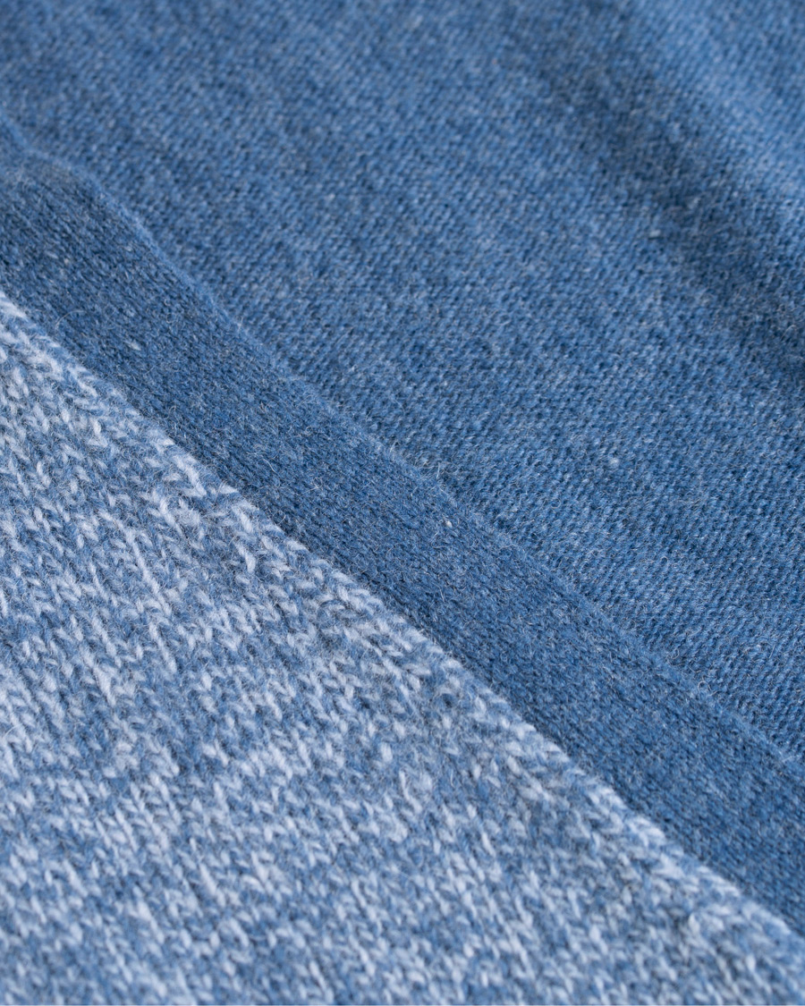 Hombres | Jerséis y prendas de punto | Stenströms | Lambswool Vest Blue