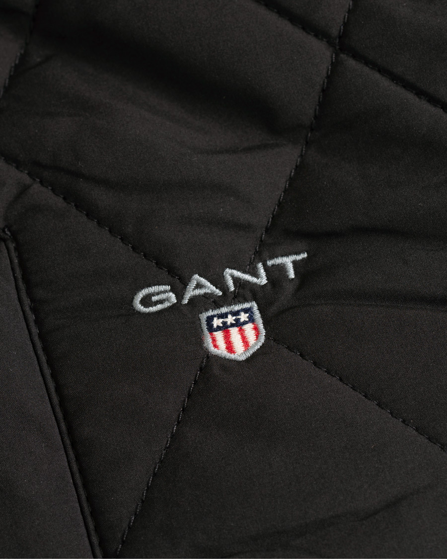 Hombres | Abrigos y chaquetas | GANT | The Quilted City Jacket Black
