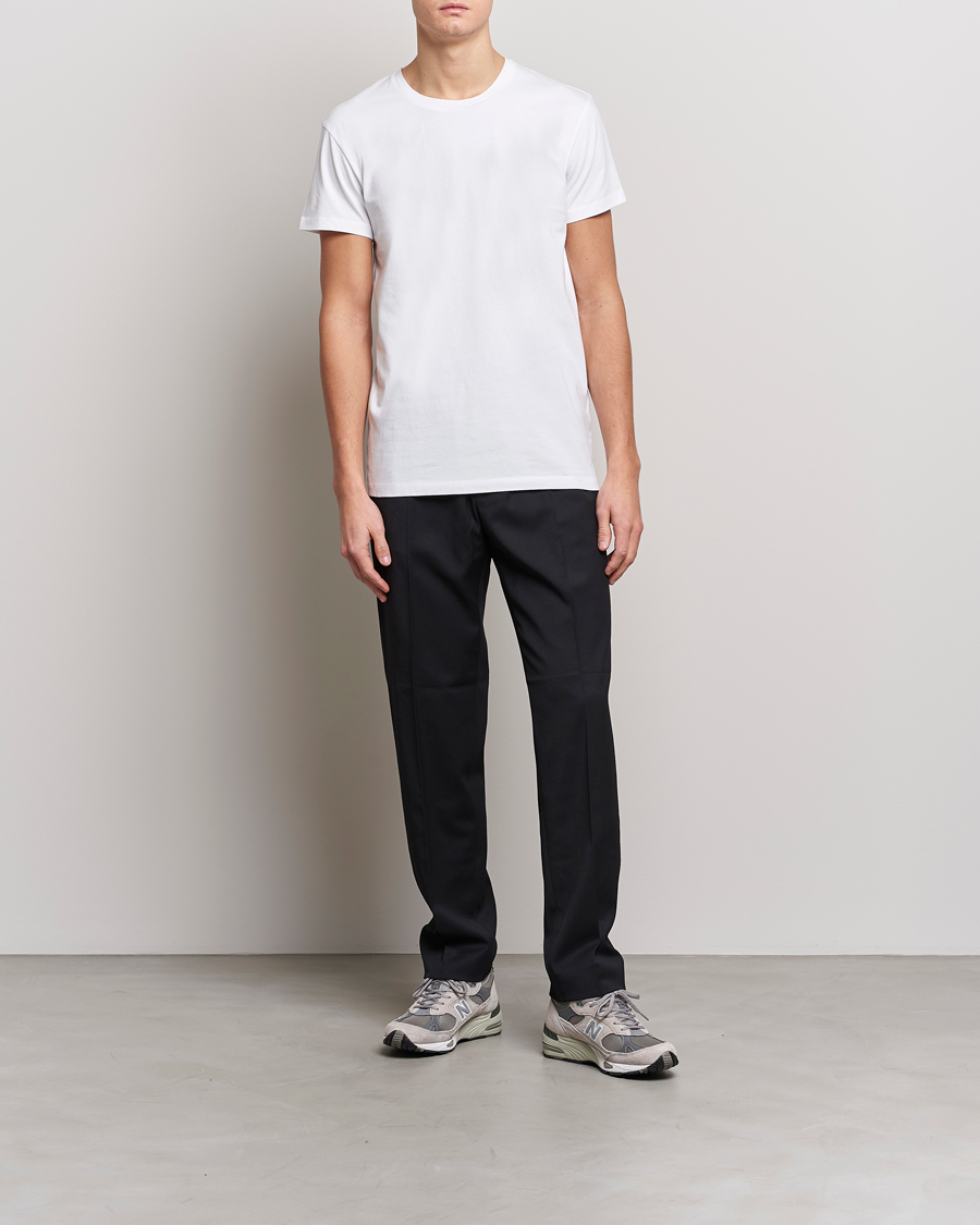 Hombres | Camisetas | Samsøe Samsøe | Kronos Crew Neck Tee White