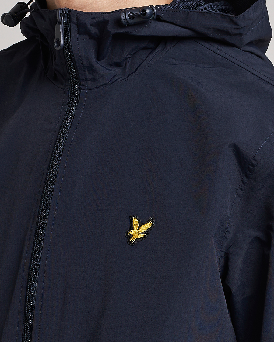 Hombres | Abrigos y chaquetas | Lyle & Scott | Zip Through Hooded Jacket Dark Navy