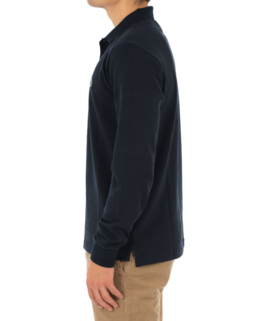 Hombres | Jerséis y prendas de punto | Henri-Lloyd | Henri Lloyd Musburry Regular Long Sleeve Polo Navy