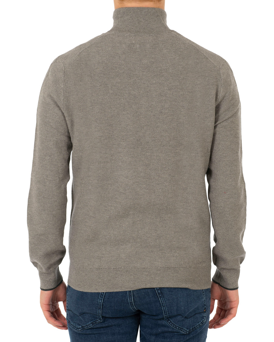 Hombres | Jerséis y prendas de punto | Polo Ralph Lauren | Texture Half Zip Fawn Grey Heather