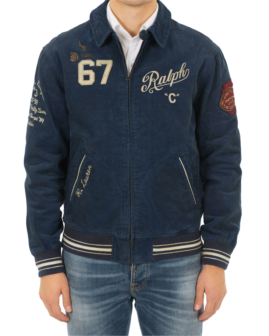 Hombres | Abrigos y chaquetas | Polo Ralph Lauren | Corduroy Backprint Jacket Norfolk Blue