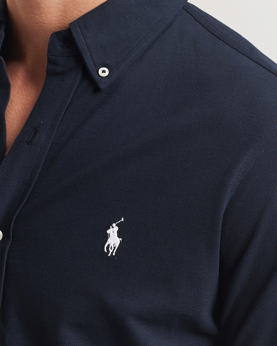 Hombres | Camisas | Polo Ralph Lauren | Featherweight Mesh Shirt Aviator Navy