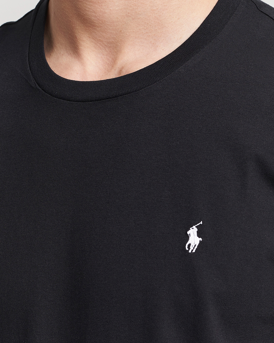Hombres | Camisetas | Polo Ralph Lauren | Liquid Cotton Crew Neck T-Shirt Black