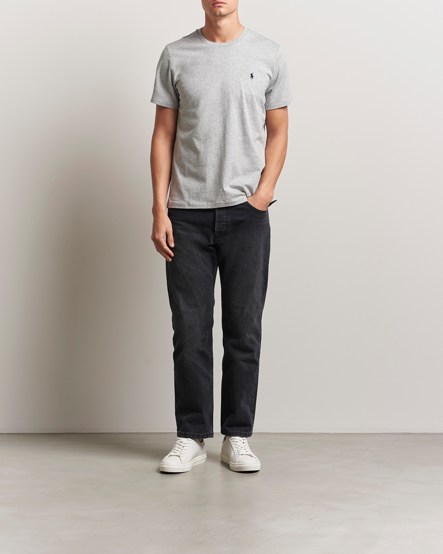 Hombres | Camisetas | Polo Ralph Lauren | Liquid Cotton Crew Neck T-Shirt Andover Heather