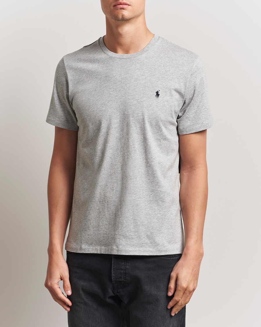 Hombres | Camisetas | Polo Ralph Lauren | Liquid Cotton Crew Neck T-Shirt Andover Heather