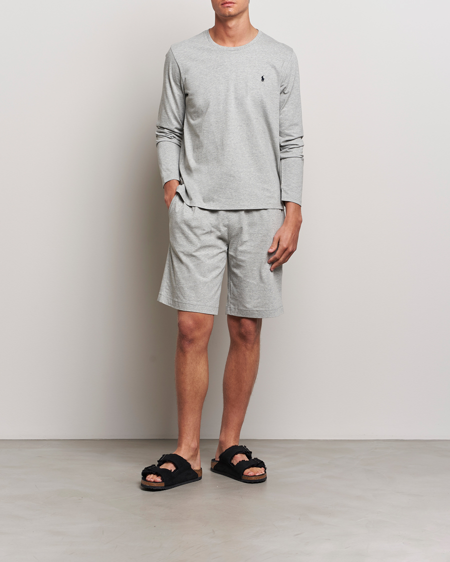 Hombres | Camisetas | Polo Ralph Lauren | Liquid Cotton Long Sleeve Crew Neck Tee Andover Heather