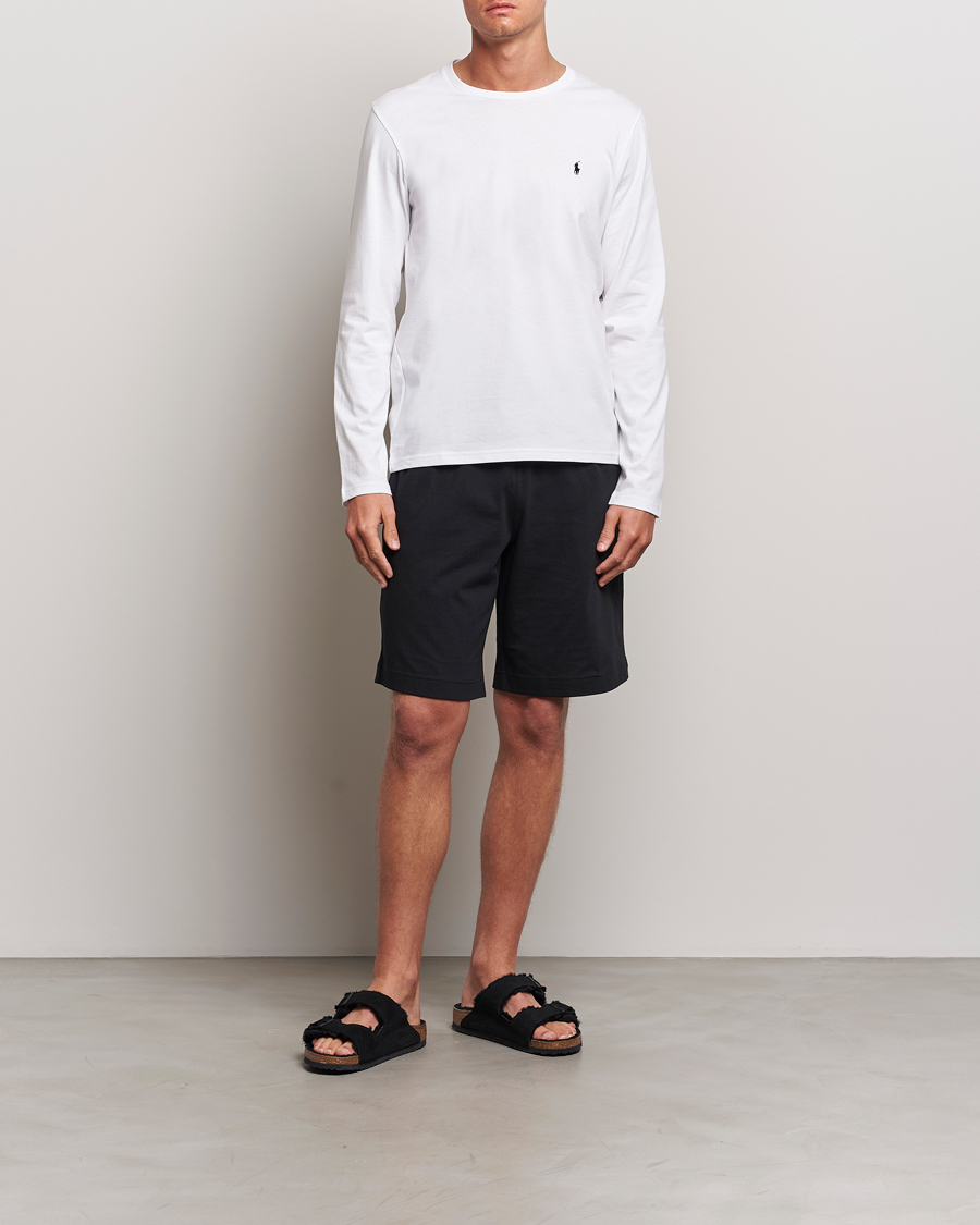Hombres | Camisetas | Polo Ralph Lauren | Liquid Cotton Long Sleeve Crew Neck Tee White