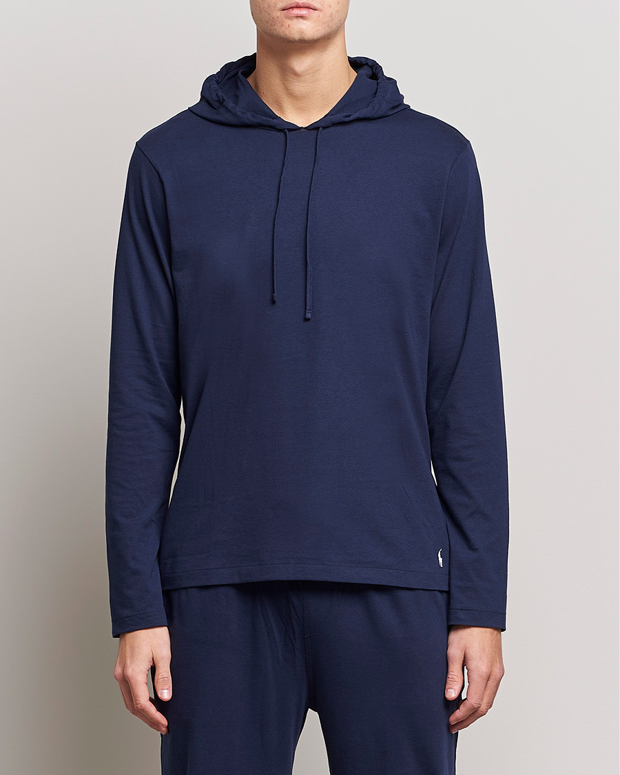 Hombres | Jerséis y prendas de punto | Polo Ralph Lauren | Liquid Cotton Hoodie Cruise Navy