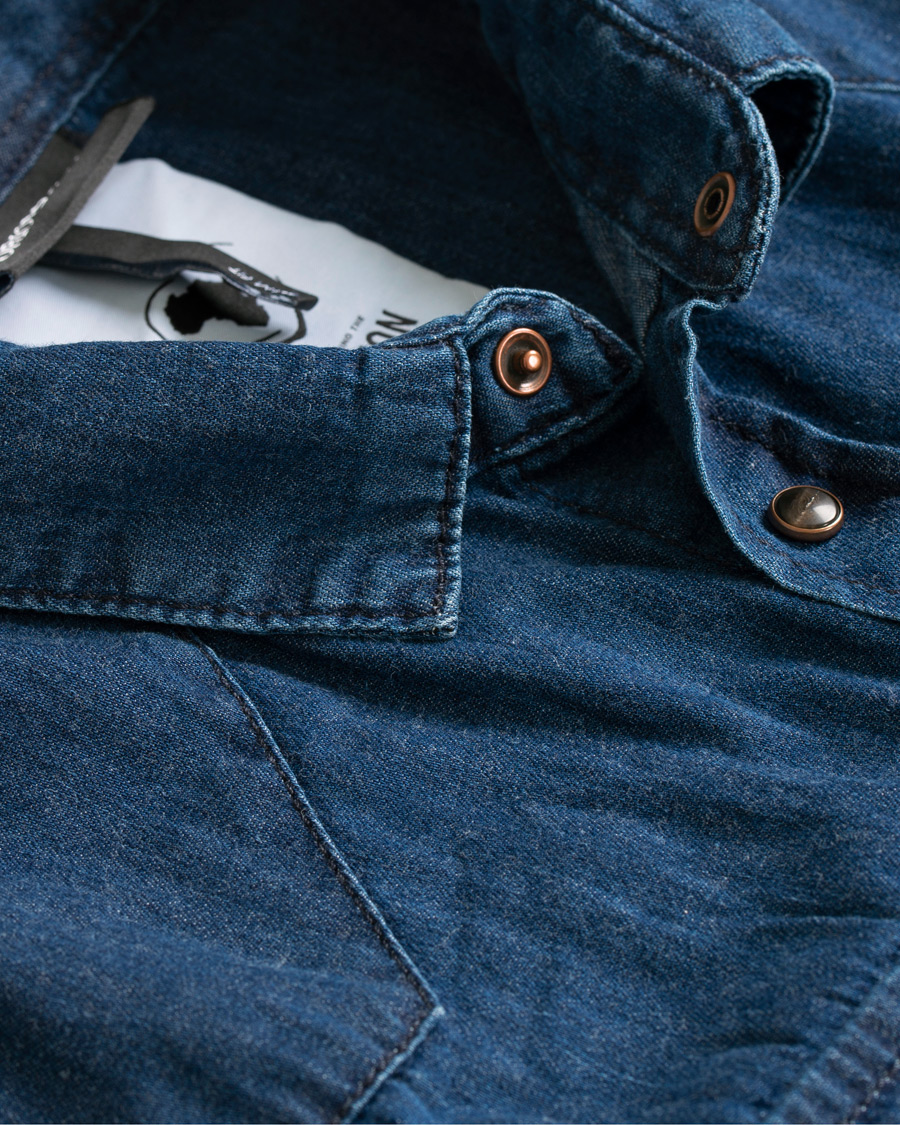 Hombres | Camisas | Emporio Armani | Denim Western Shirt Dark Wash