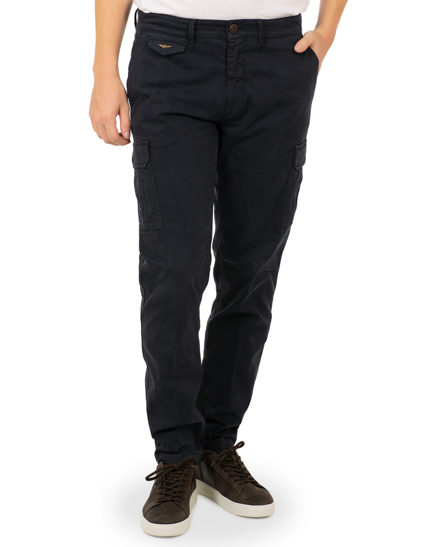 Hombres | Pantalones | Aeronautica Militare | PA1255 Cargo Trousers Navy