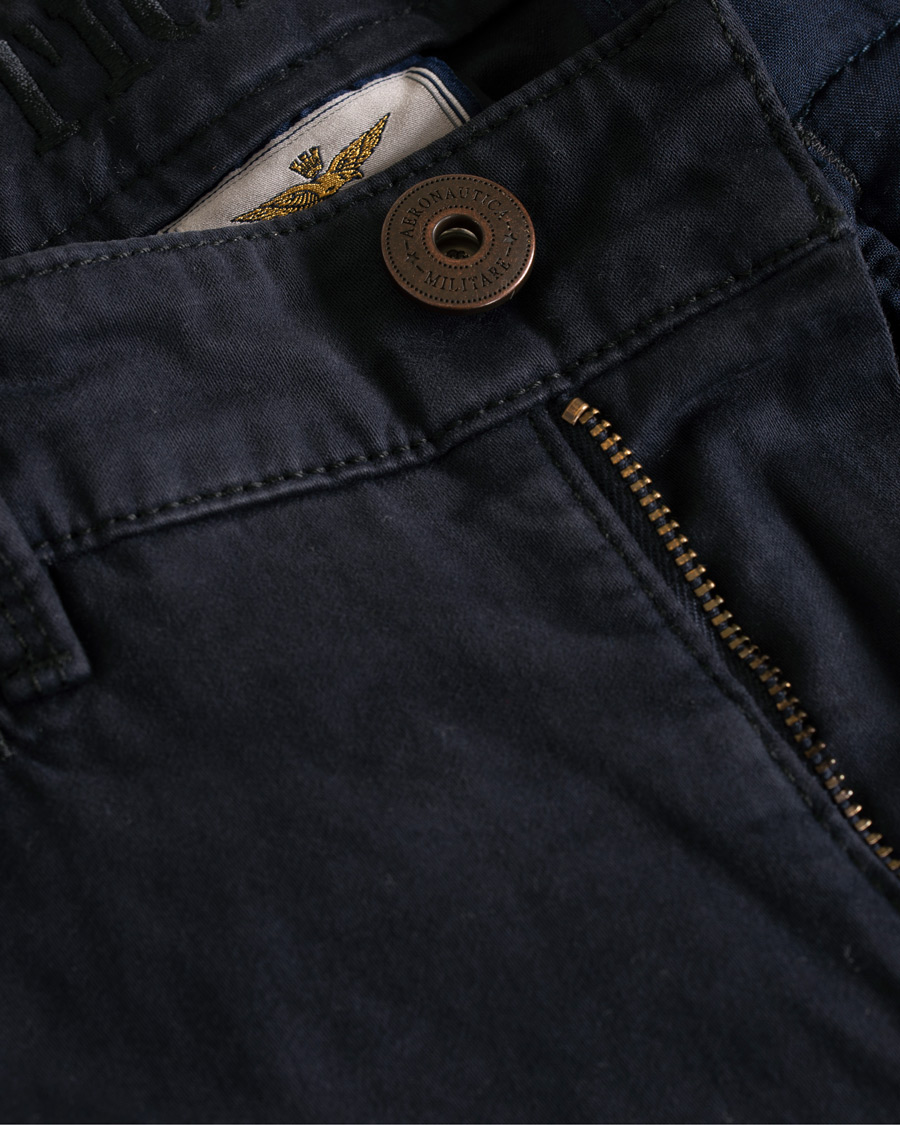 Hombres | Pantalones | Aeronautica Militare | PA1255 Cargo Trousers Navy