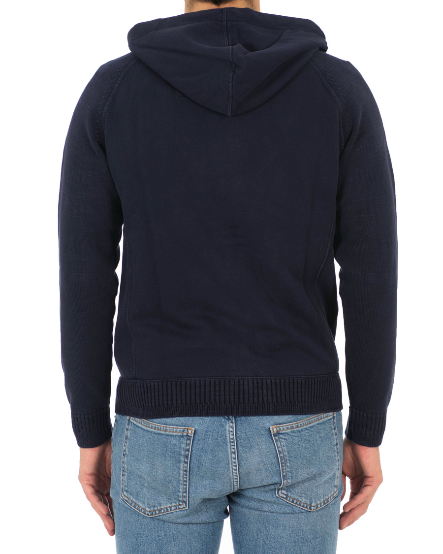 Hombres | Jerséis y prendas de punto | Aeronautica Militare | AF348 Full Zip Hoodie Navy