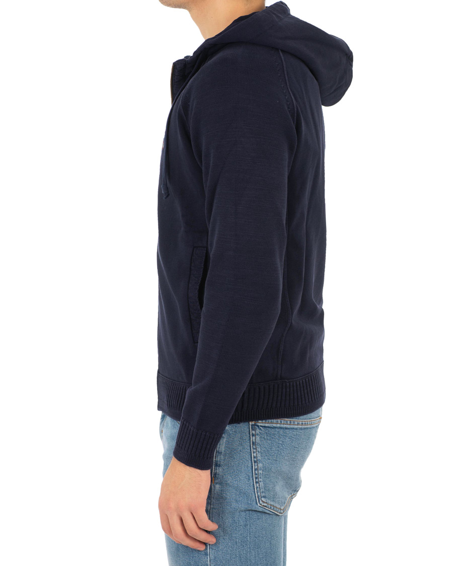 Hombres | Jerséis y prendas de punto | Aeronautica Militare | AF348 Full Zip Hoodie Navy