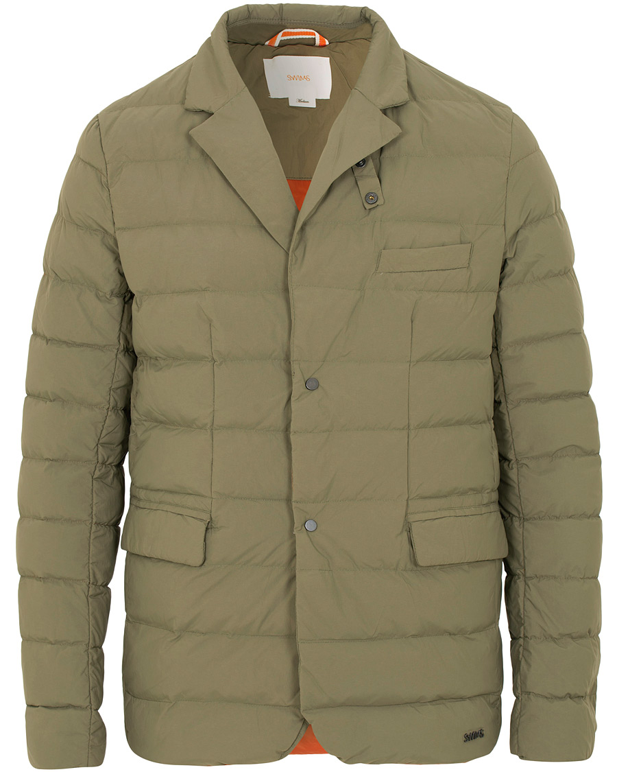 Hombres | Abrigos y chaquetas | Swims | Motion Insulated Blazer Burnt Olive