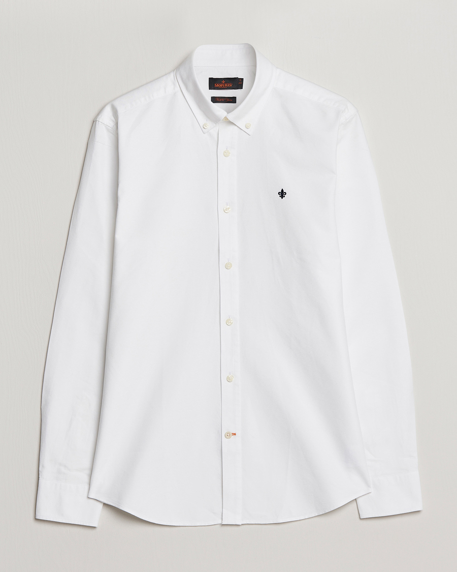 Hombres | Camisas | Morris | Douglas Oxford Shirt White