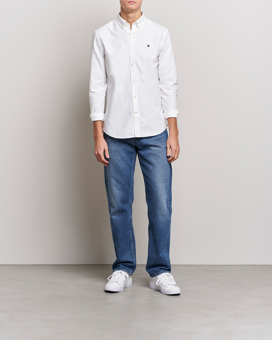 Hombres | Camisas | Morris | Douglas Oxford Shirt White