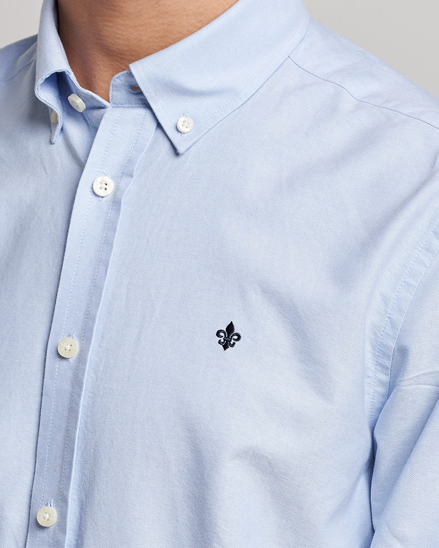 Hombres | Camisas | Morris | Douglas Oxford Shirt Light Blue