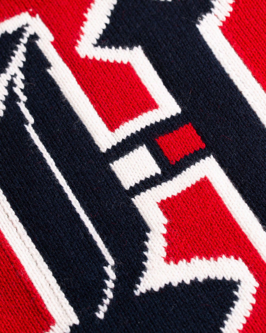 Hombres | Jerséis y prendas de punto | Tommy Hilfiger | Lewis Hamilton Varsity Sweater Barbados Cherry