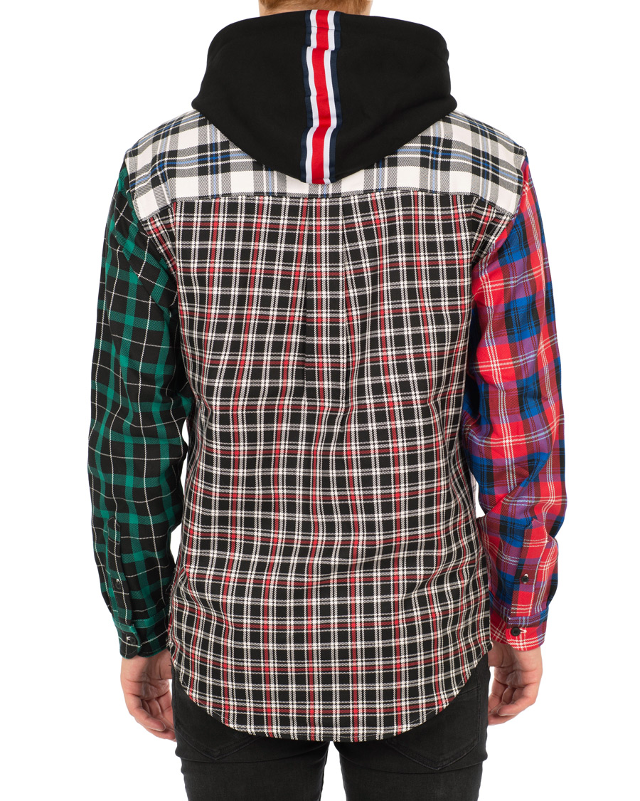 Hombres | Jerséis y prendas de punto | Tommy Hilfiger | Lewis Hamilton Plaid Hoodie Shirt Barbados Cherry