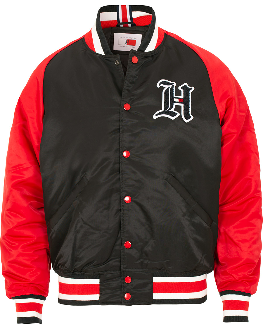 Hombres | Abrigos y chaquetas | Tommy Hilfiger | Lewis Hamilton Varsity Bomber Jet Black