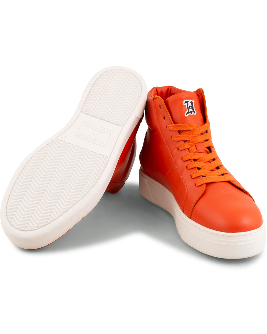 Hombres | Tommy Hilfiger Lewis Hamilton Hybrid High Top Orangeade | Tommy Hilfiger | Lewis Hamilton Hybrid High Top Orangeade